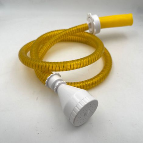 Pommeau de Douche Portable avec Pompe à Recharge USB – Système Indépendant pour le Camping, les Randonnées et les Activités en Plein Air – Kit Complet Flexible et Léger (1/4)