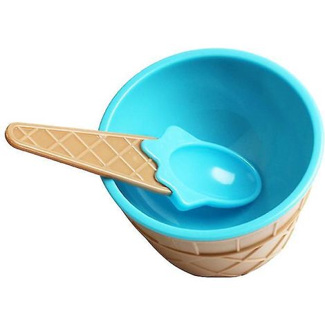 1 bunte Eisschale