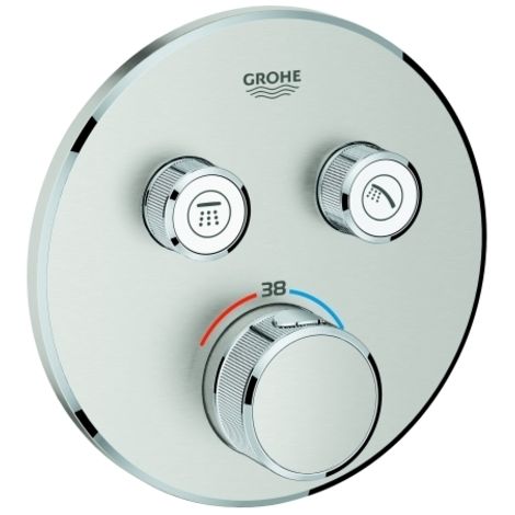 Grohe Grohtherm SmartControl termostato con dos válvulas de