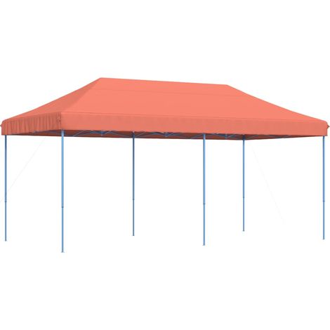 Maison Exclusive - Partyzelt Faltbar Pop-Up Terrakottarot 580x292