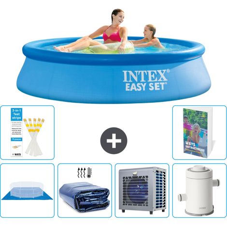 Intex Piscine Easy Set Ronde - 244x61 cm - 7-pièces S104 (1/5)