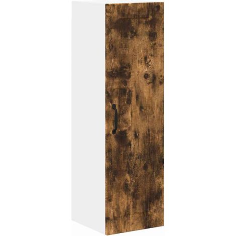 Meubles de Rangement,Armoire de cuisine avec étagère Chêne fumé 30 x 31 x 100 cm CFW306654 (1/5)