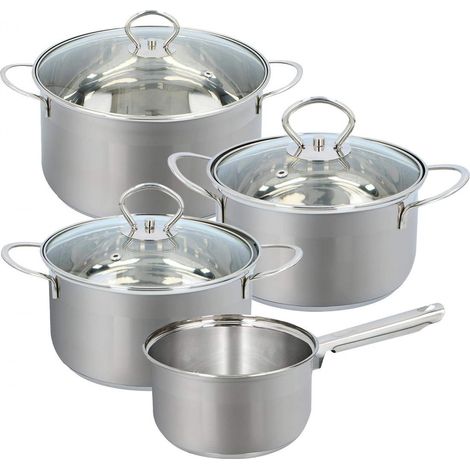 alpina Batterie de cuisine Argent H17.5xl24xL44cm (1/4)