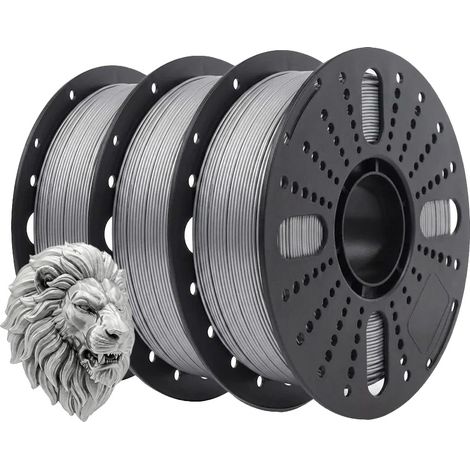 Filamento per stampa 3D, materiale PETG, resistente e atossico, PETG-3GY (1/2)