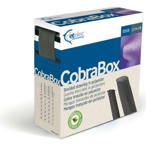 Etelec cobrabox  15 guaina trecciata dispenser cb2015
