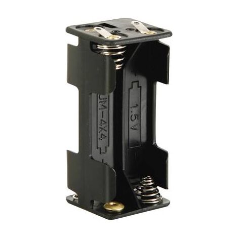 Velleman BH443D Support de pile 4x LR3 (AAA) raccordement à souder (L x l x H) 53 x 27 x 25 mm D926121