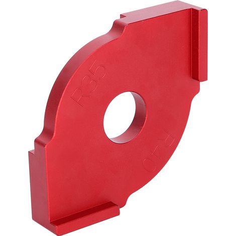 Gabarit d'angle arrondi, outil de coupe-bordures portatif pour machine à graver, outils de congé R35R40 (1/5)