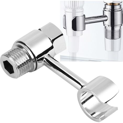 Support mural orientable à 360° pour douchette-bidet de toilettes (1/5)