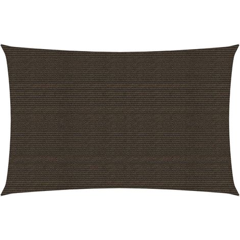 FIMEI Voile d'ombrage 160 g/m² Marron 4x6 m PEHD (1/5)