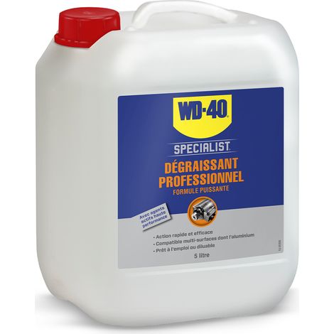 Lubrifiant dégraissant Professionnel Specialist - 5 L - WD-40 - 331459
