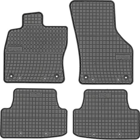 Tapis de sol FROGUM ET0397 - Volkswagen Golf VII 2012- AV2, plancher avant - INSTALLÉS (1/5)