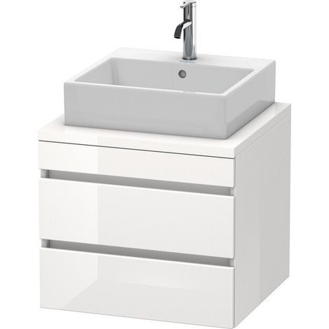 Consola baja DURASTYLE 512x600x548mm lino / blanco mate