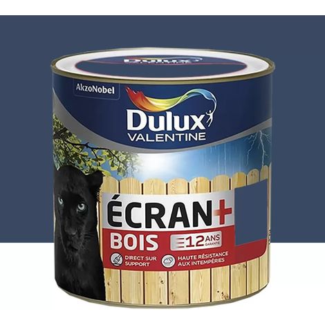 Peinture bois DULUX VALENTINE Ecran+ Bois Marine 2 L (1/2)