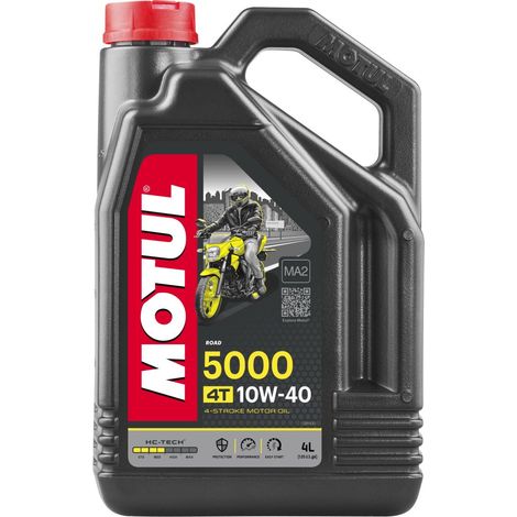 Olio motore Motul 5000 4T HC-Tech 10W40 4L (su ordinazione)