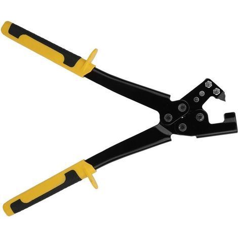 Zangen für Gipskartonplatten, Crimpzangen für Trockenbauwände, Fixierzangen für leichte Stahlprofile, Handwerkzeug für Gipskartonplatten (1/4)