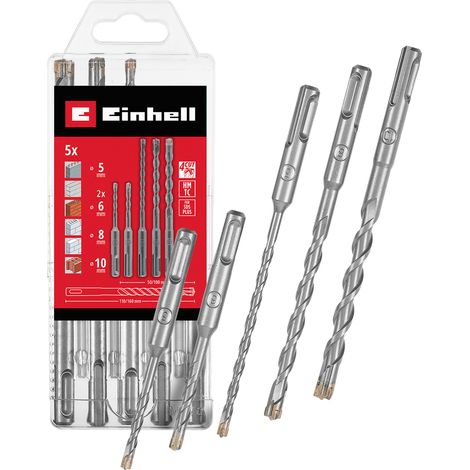 Brocas para hormigón Einhell 265505 punta centradora doble espiral