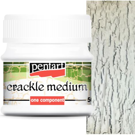 Vernis craquelé Pentart 50 ml monocomposant (1/2)
