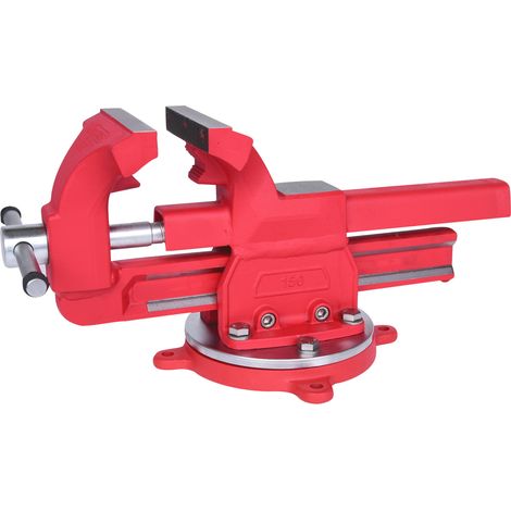 KS TOOLS Tornillo de banco paralelo con plato giratorio de 147 mm - 914.0035 (1/4)