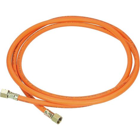 Conduite souple haute pression G 3/8 x G 3/8 LH-écrou x 3000 mm