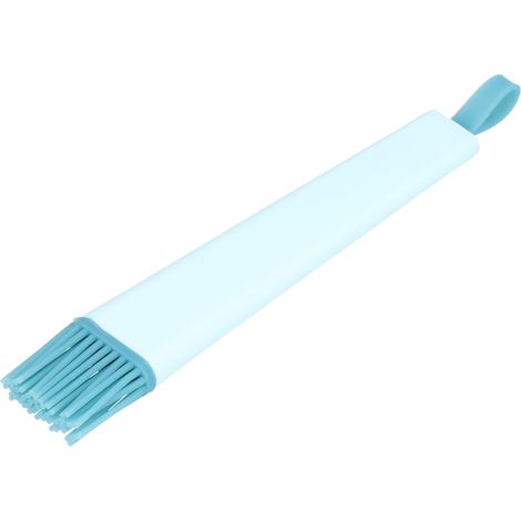 Pinceau à huile en silicone pour la pâtisserie et les grillades, outil de cuisine, pinceau à huile, pinceau à huile en silicone de qualité alimentaire, bleu. (1/5)