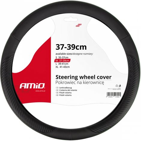 Funda para volante de coche M 37-39cm SWC-17-M amio-01694 (1/2)