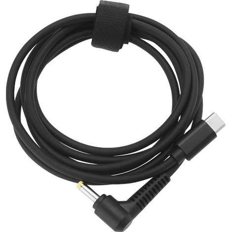 Câble de charge coudé rond type C mâle vers DC 4 x 1,7 mm mâle 12 V 36 W pour routeur 12 V ordinateur portable appareil photo TV Box Convertisseur 1,5 m (1/5)