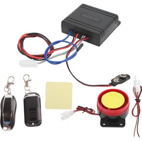 Sistema de alarma antirrobo para motocicleta, alarma de vibración inalámbrica universal para scooter y bicicleta. (1/5)
