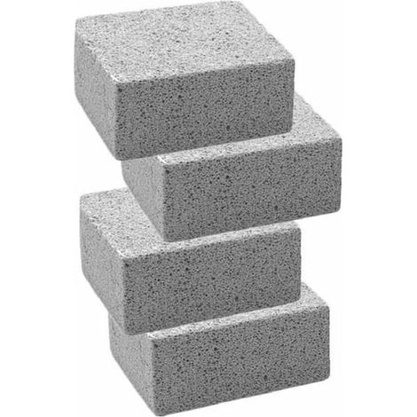 Pierre de nettoyage - GARDEN HOUSE - Lot de 4 - Bio - Pierre ponce - Multicolore (1/4)