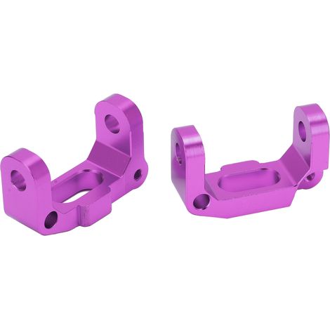 2 pièces Sièges de Voiture RC en Alliage d'Aluminium, Améliorations pour Modèles Tamiya CC01 1/10 - Violet Vif