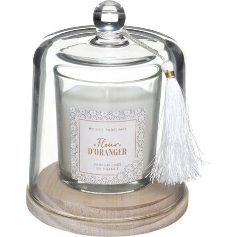 Bougie Parfumée Cloche "Loli" 130g Fleur d'Oranger (1/3)