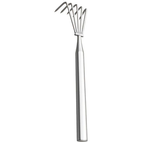 teau de jardin Outils de jardin inoxydables avec long R teau (1/5)