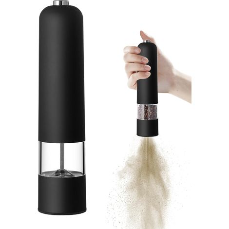 Moulin électrique Sel Poivre Cuisine Batterie Gadget Granules 6 (1/5)