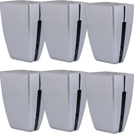 Pinces de fixation pour panneaux bureau en aluminium Beavorty