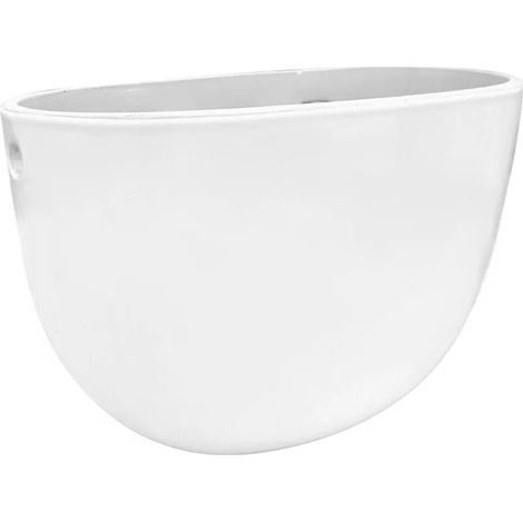 Cassetta wc esterna alta universale in ceramica capacità 12 lt (1/2)