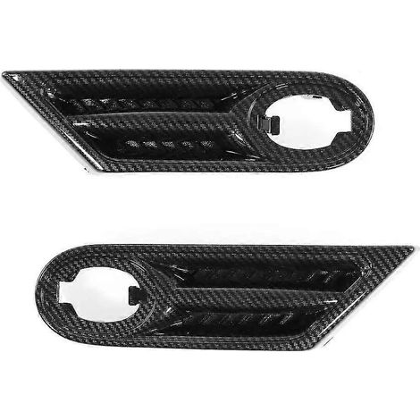 Für BMW Mini Cooper R56 R57 R58 R59 2007–2013 Seitenblinker LED OEM 63137260202 63137260201 – Abdeckung in Carbon Black (1/5)