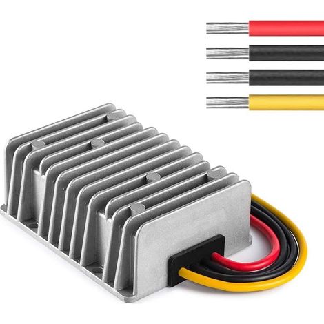 Convertisseur Abaisseur Cc-Cc 24V Vers 12V 30A 360W - Module Alimentation Pour Bandes Led Et Vehicules Electriques - 1 Unite