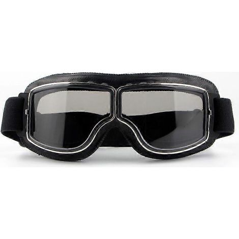 Lunettes de moto rétro coupe-vent et anti-poussière (B) (1/5)