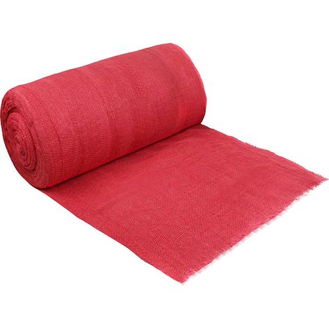 Rollo de yute Rojo 160 x 5000 cm vidaXL