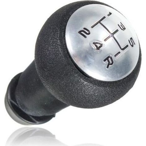 Pomo cromado para palanca de cambios manual para Peugeot 106, 206, 306, 406, 107, 207, 307, 407