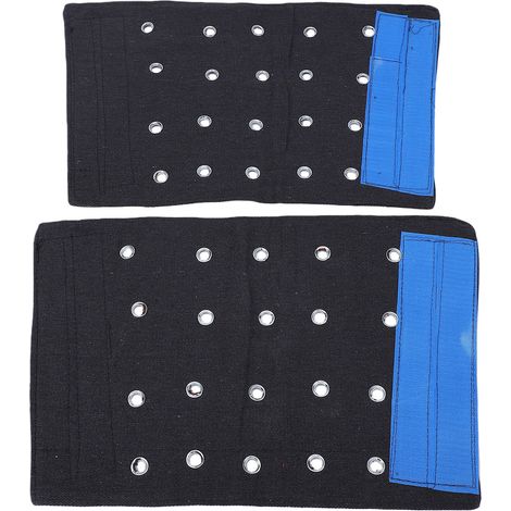 Jambières de protection anti-coupure en toile épaisse respirante pour le travail du verre et du métal (1/5)