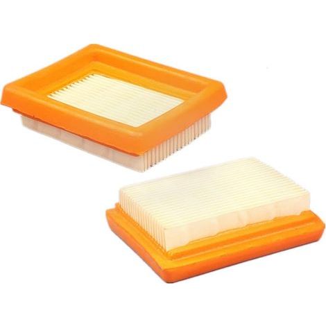 Lot de 2 filtres à air de rechange pour tondeuse à gazon. compatibles avec STIHL FS120. FS200. FS250. FS300. FS350. FS400. FS450 (1/5)