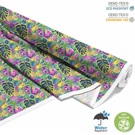 TESSUTI DECORATIVI PER ESTERNI OXFORD - motivo estivo  DX9096 (1/5)
