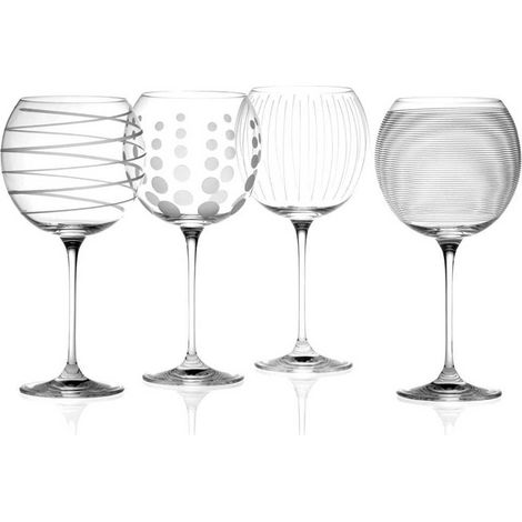 Set Mikasa Cheers 4 Bicchieri a Pallone Chiari 750 ml