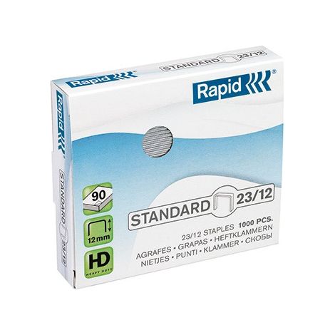 Rapid Heftklammer Standard 24869400 23/12 1.000 St./Pack.