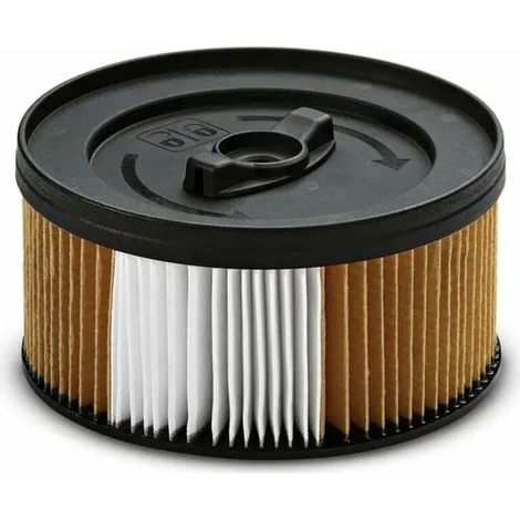 Patronenfilter kompatibel mit Kärcher WD4.200 WD5.200 WD4 WD5 6.414-960 Nass- und Trockensaugern - Plissierter Filter (Produkt-SKU: 92303644 Angebots-SKU: S141167) (1/4)