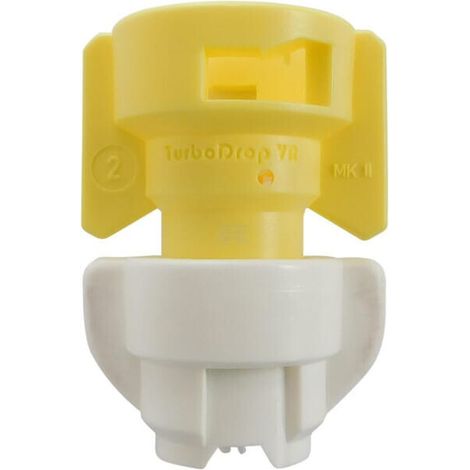Tobera anti-deriva venturi simple chorro plano TDVR 02 amarillo pl谩stico Agrotop AGROTOP TDVR2