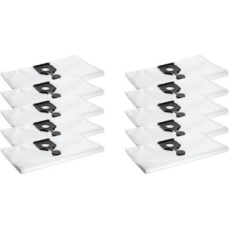 DTEKGAZ - Packung mit 10 Staubbeuteln aus Vliesstoff für Kärcher NT 30/1 Ap Te L, 2.889-154.0 NT 30/1 30L, NT 30/1 Ap L, EU2613