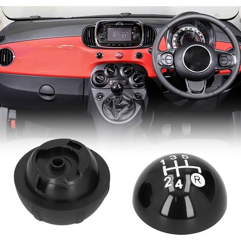 Manopola e Cappuccio del Selettore Marce - Kit di Ricambio per Fiat 500/500C (2007-2018) (1/5)