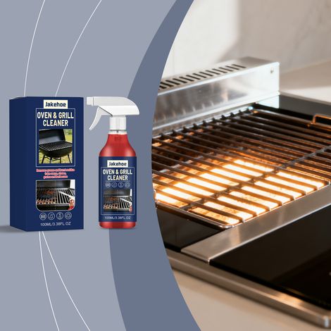 Backofen- und Grillreiniger, Haushaltsreiniger für Backofen- und Grillroste, Entfetter, Alltagsreiniger – 100 ml -- DTEKGAZ (1/5)