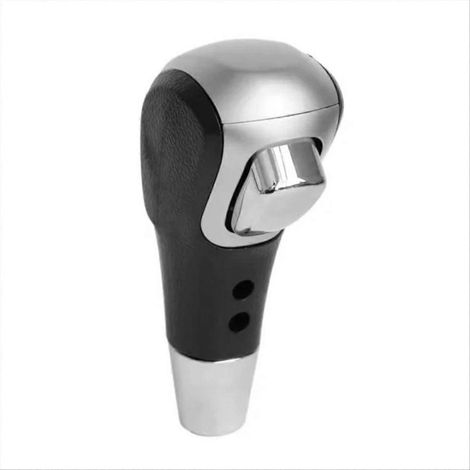 Pommeau de levier de vitesses pour transmission automatique (chromé) compatible avec Aveo T255 1.6 Lxt T/A 2006-2018 96839915 (1/5)